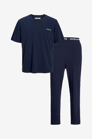 Jack & Jones Junior Sett jacEverest SS Tee And Pants W J Blå