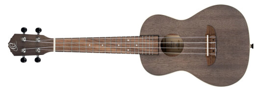 Ortega Guitars Ortega Rucoal-L Concert Ukulele Earth, See Thru Svart, Lefthand