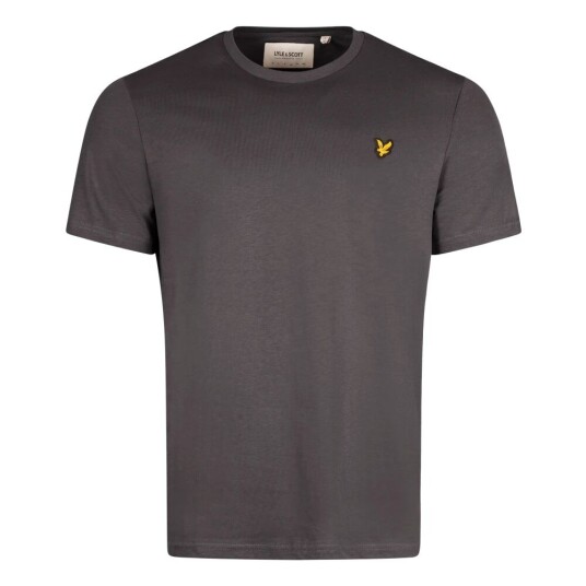 Lyle & Scott Vanlig T -skjorte - Gunmetal Grå XS