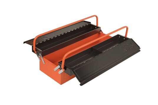Bahco Metallic Box-3 Trays Blk-Orang 1497mbf350
