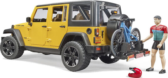 Bruder Jeep Og Fjellsykkel 1:16