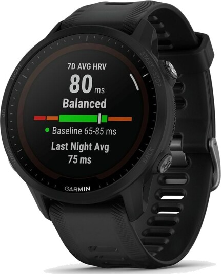 Garmin Forerunner 955 Solar Sort unisex Garmin Forerunner 955 Solar Sort unisex