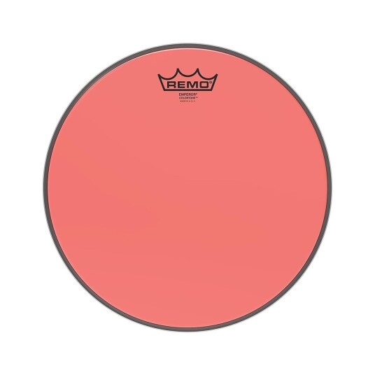 Remo Be-0312-Ct-Rd Emperor Colortone Rød Drumhead, 12"