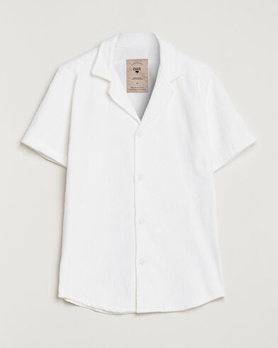 OAS Terry Cuba Short Sleeve Shirt White OAS Terry Cuba Short Sleeve Shirt White