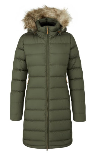 Rab Women's Deep Cover Down Parka L , Army Rab Women's Deep Cover Down Parka L , Army
