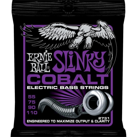 Ernie Ball Eb-2731 Cobalt Power Slinky 055-110