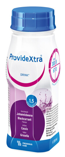 Providextra Drink solbær, 4x200 Providextra Drink solbær, 4x200