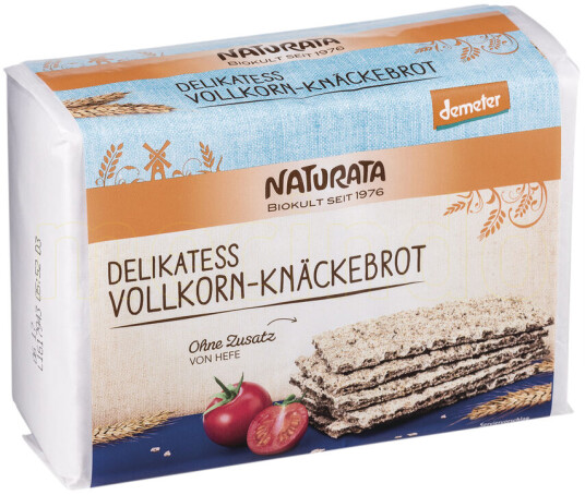 Naturata Fullkorn Knekkebrød Med Sesam Ø 250g Naturata Fullkorn Knekkebrød Med Sesam Ø 250g