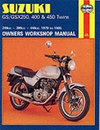 Suzuki Gs/gsx250, 400 & 450 Twins (79 - 85) Haynes Repair Manual Av Haynes Publishing