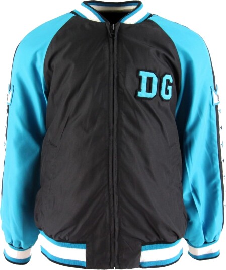 Dolce & Gabbana Jakke Svart/Blå Dolce & Gabbana 10 år (140) Overgangsjakke