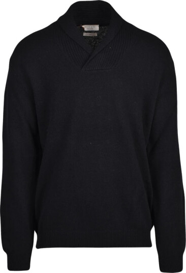 Wool & Co Herre Strikkevarer Svart 2XL,
