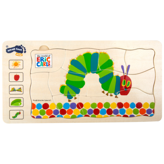 Small Foot - Caterpillar Never Enough Layer Puzzle Tre Small Foot - Caterpillar Never Enough Layer Puzzle Tre