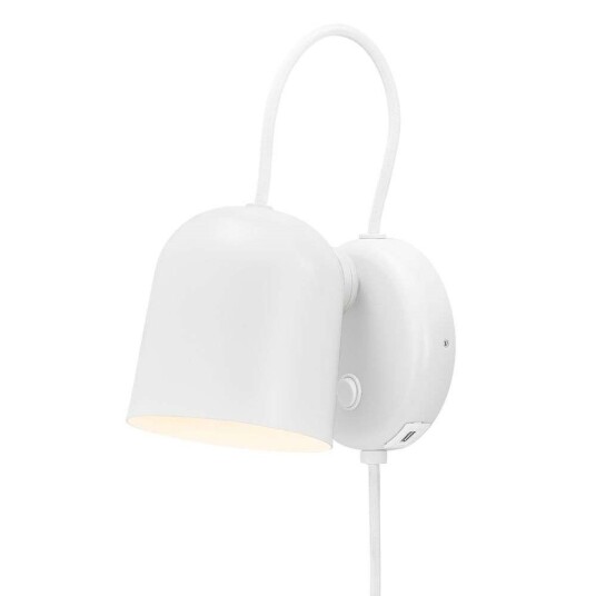 DFTP Angle Vegglampe White/Telegray DFTP Angle Vegglampe White/Telegray
