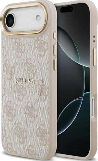 Guess 4G MagSafe etui til iPhone 17 Air - Rosa Guess 4G MagSafe etui til iPhone 17 Air - Rosa