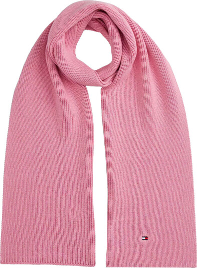 Tommy Hilfiger Small Flag Scarf   Pink   ONE SIZE