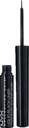 NYX Liquid Eyeliner Black Bel06 3 g