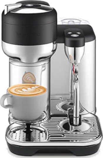 Nespresso Vertuo Creatista kapselmaskin fra Sage (black truffle)
