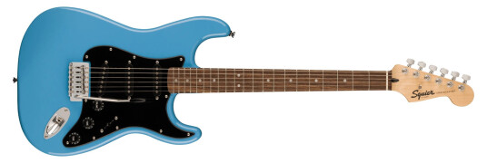 Squier Sonic Stratocaster, Laurel Svart Pickguard, California Blå