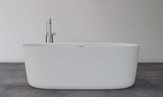 Copenhagen Bath Hornbæk 148 badekar 1480x750 mm, Frittstående i Hvit Matt Copenhagen Bath Hornbæk 148 badekar 1480x750 mm, Frittstående i Hvit Matt