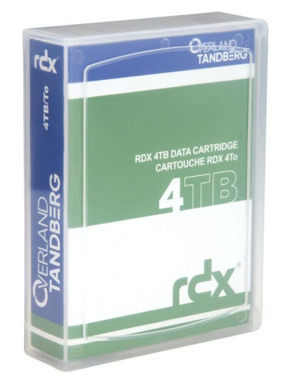 Tandberg RDX 4TB Harddisk med høy hastighet 150 MB/S