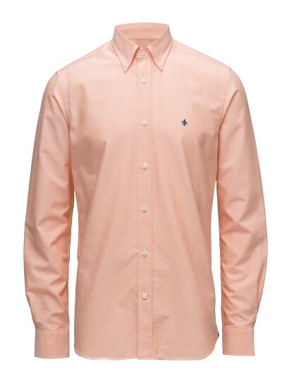 Morris Douglas Shirt Slim Fit Orange XS
