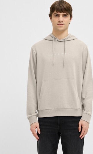 JJ REBEL Jrebrocky Logo Sweat Hood Sn Cream M JJ REBEL Jrebrocky Logo Sweat Hood Sn Cream M