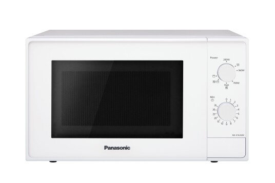 Panasonic NN-K10JWMEPG - Mikrobølgeovn med grill - 20 liter - 800 W - hvit