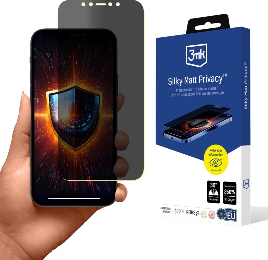 3Mk Apple iPhone 12/12 Pro Silky Matt Privacy