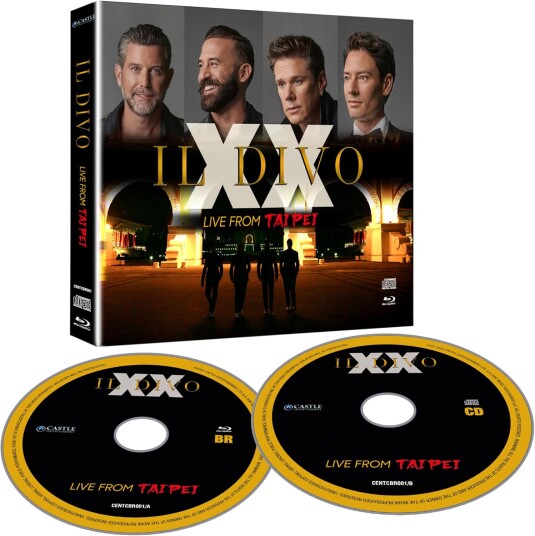 Il Divo XX Live from Taipei CD