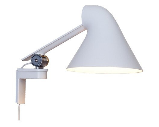 Louis Poulsen NJP Vegglampe Kort Arm Hvit Louis Poulsen NJP Vegglampe Kort Arm Hvit