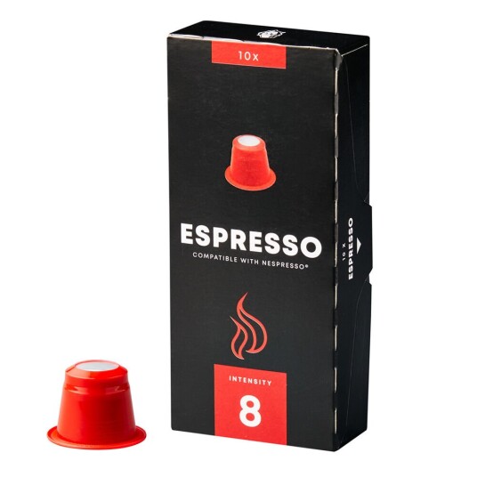 Nespresso Kaffekapslen Espresso til Nespresso. 10 kapsler Nespresso Kaffekapslen Espresso til Nespresso. 10 kapsler