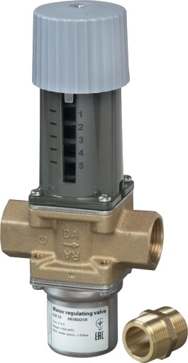 Tilbehørssett smørekammer. FVJ DN20 nippel 3/4" MS