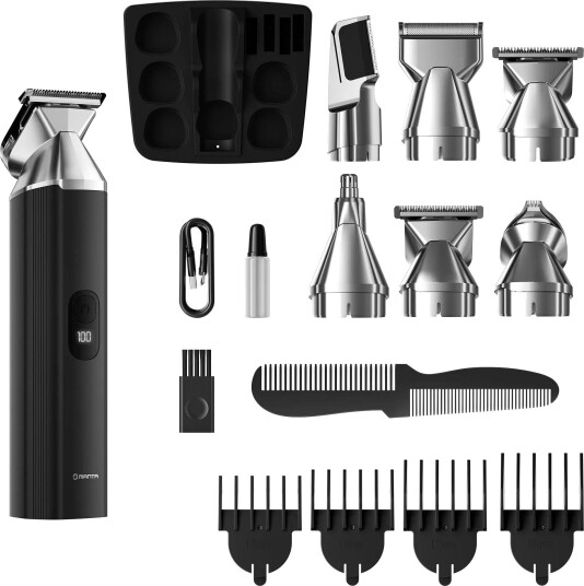 Manta Trimo Pro Hår- og Skjeggtrimmer - IPX7, 90 minutter - Svart Manta Trimo Pro Hår- og Skjeggtrimmer - IPX7, 90 minutter - Svart