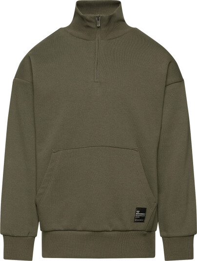 Lindex | Sweater Halfzip Solid | 146/152