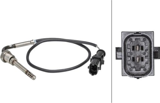 Sensor, eksostemperatur HELLA 6PT 358 181-051