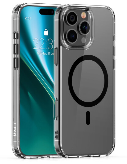 Etteri Color Mag Deksel for iPhone 16 Pro Max Svart