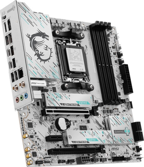 MSI B850M Gaming Plus Hovedkort med WiFi - AMD AM5, Micro ATX, DDR5