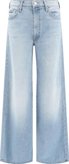 Mother Dame Jeans Blå W24,