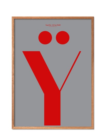 Poster & Frame Ilwt-Y - Multi/patterned - 50X70CM