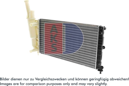 AKS DASIS 081580N Radiator motorkjøling