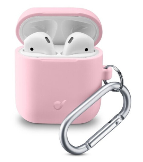 Cellularline Bounceairpods, Etui, Silikon, Rosa Cellularline Bounceairpods, Etui, Silikon, Rosa