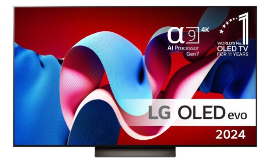 LG OLED77C44LA 77" OLED evo 4K Smart TV med AI og HDR
