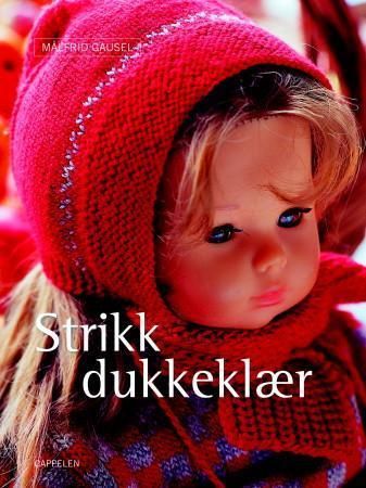 Strikk dukkeklær Innbundet Pent brukt bok uten markeringer