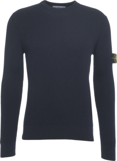 Stone Island Herre Strikkevarer Blå L,
