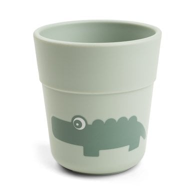 Done by Deer ™ Drikkebeger Foodie mini Croco Grønn