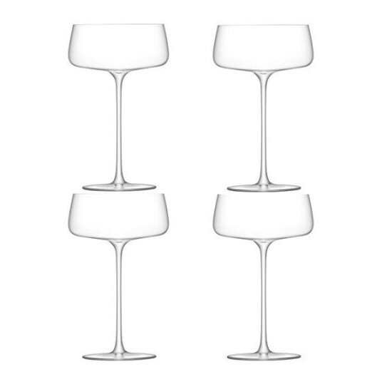 LSA International   Metropolitan champagneglass coupe 30 cl 4 stk
