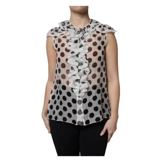 Dolce & Gabbana Dame Bluser & Skjorter Hvit XS,