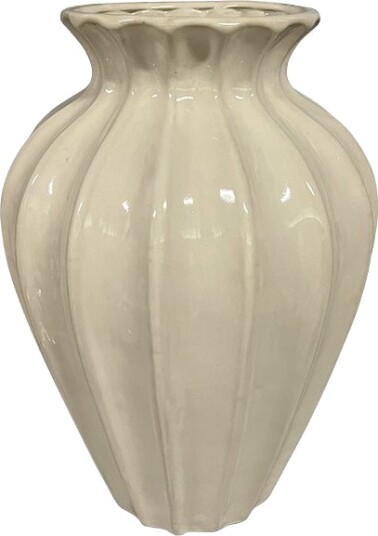 Seasons Fall Collection Vase Keramikk 38cm Krem Seasons Fall Collection Vase Keramikk 38cm Krem
