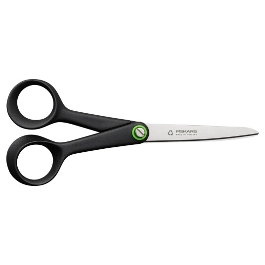 Fiskars 1074543 Vuxen Rakt Snitt Single Svart Rostfritt Stål Rostfritt Stål Universal