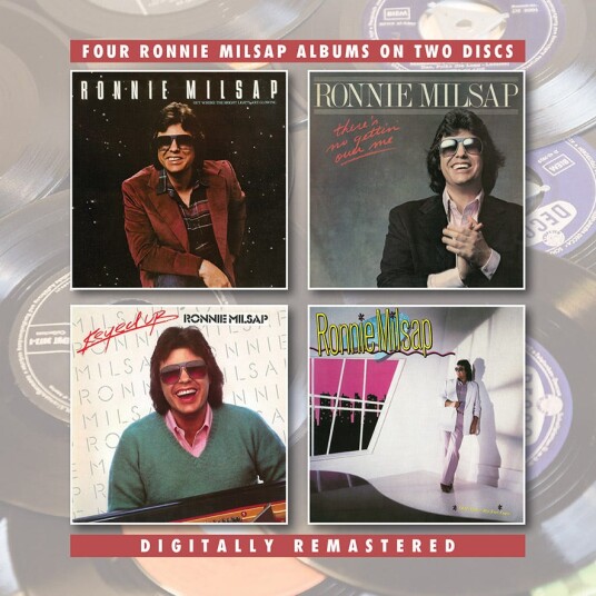 Ronnie Milsap Out Where The Bright Lights Are Glowing/There's No Gettin' Over Me/Keyed Up CD Ronnie Milsap Out Where The Bright Lights Are Glowing/There's No Gettin' Over Me/Keyed Up CD